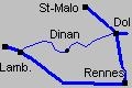 St Brieuc - Dinan - Dol